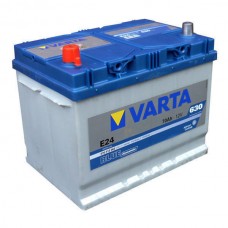 VARTA BLUE E24 70Ah 12V 630A +-, 261mm x 175mm x 220mm